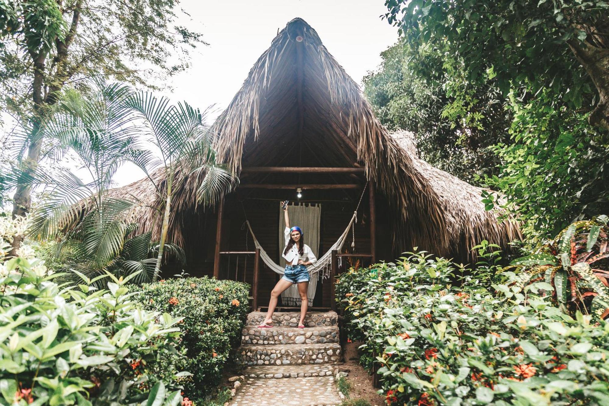 Cabana Wiwa Tayrona لوس نارانخوس المظهر الخارجي الصورة